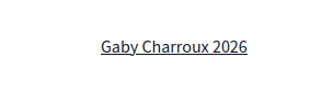 Gaby Charroux